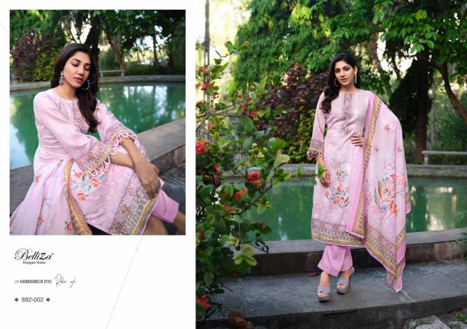 Veronica By Belliza Digital Printed Jam Cotton Dress Material Wholesale Price In Surat
